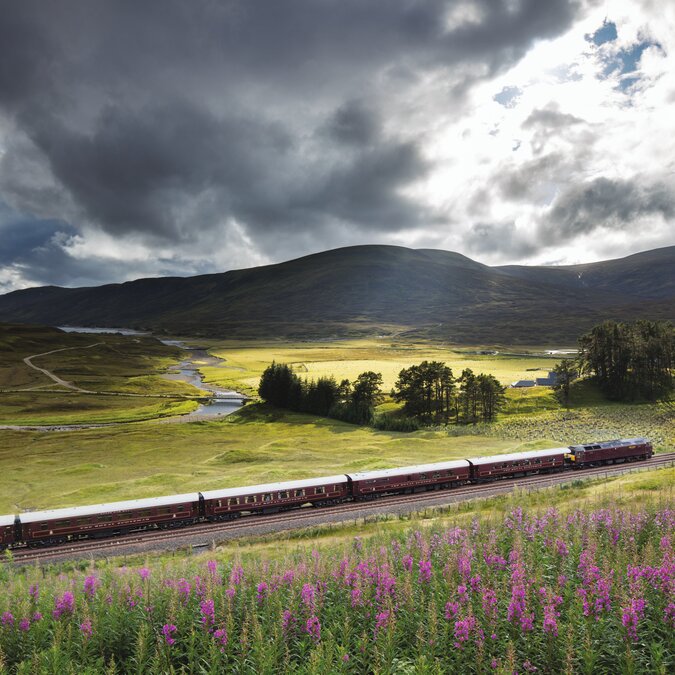 Der Royal Scotsman in den Highlands | © Belmond l David Noton Der Royal Scotsman in den Highlands | © Belmond l David Noton